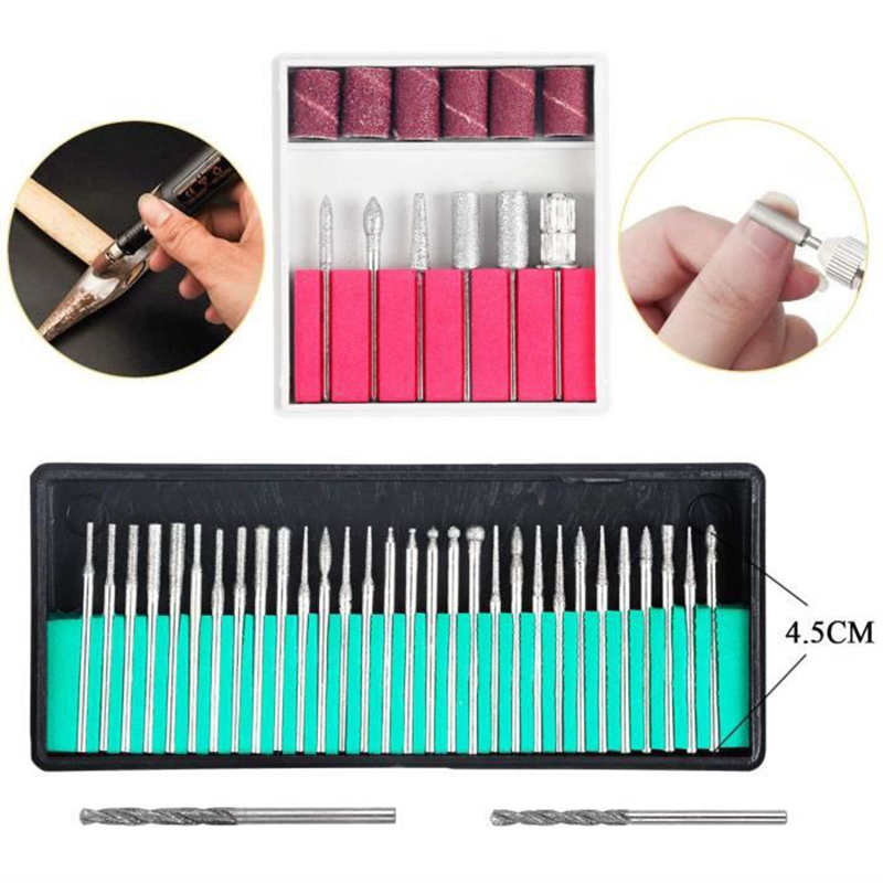 70pcs Electric Micro Engraver Pen In Vibro Incisione Tool Kit Per I Monili In Legno Di Plastica In Ceramica In Metallo - Nero