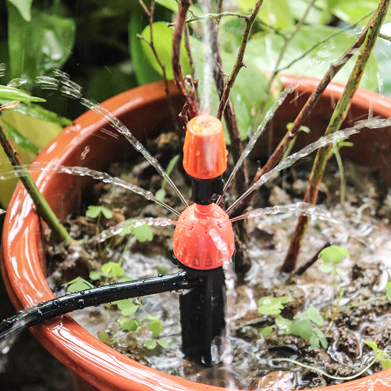 20pcs Sprinkler à Pointe de Jardin à Pelouse Réglable Avec un Contrôle de Flux Intégré