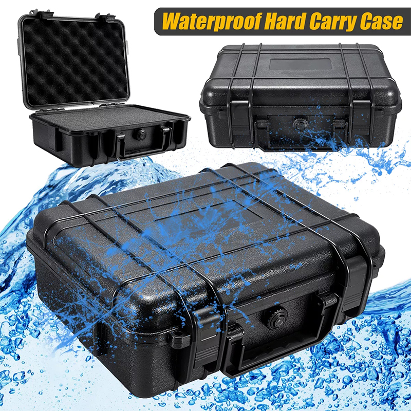 Caja De Herramientas Segura Caja De Herramientas Impermeable A Prueba De Choques Máquina De Herramientas Sellada Caja De Herramientas Sellada Maleta Resistente Al Impacto - L