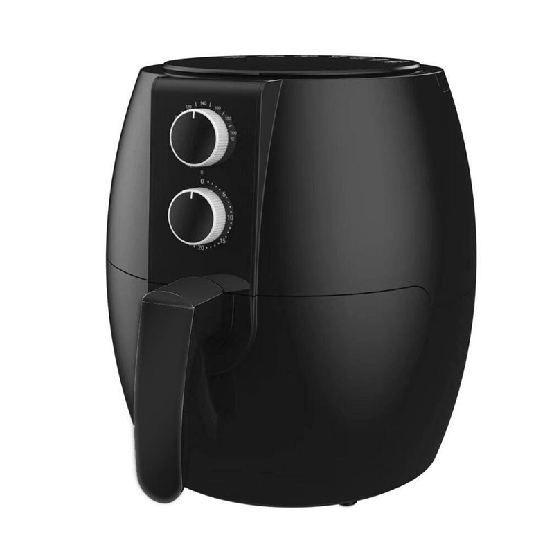 KQ-002 6L Electric Oven Digital Oilless Air Fryer US Plug French Fries Maker - Black-1