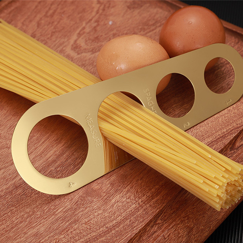 Wholesale Spaghetti Gauge Easy Pasta Measuring Tool 4th Part Ruler