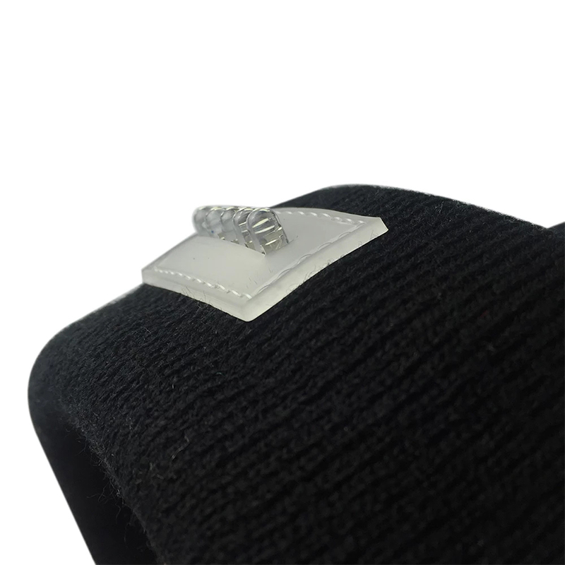 LED Linterna de Tejido Beanie Gorro Winter Warm Hear Featlamp - Negro