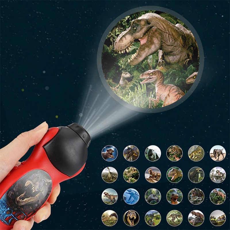 Enfants Dinosaures Projecteur Torche Torche Tortue Torche Torche Torche Lampe De Poche Pour Enfants Enfants