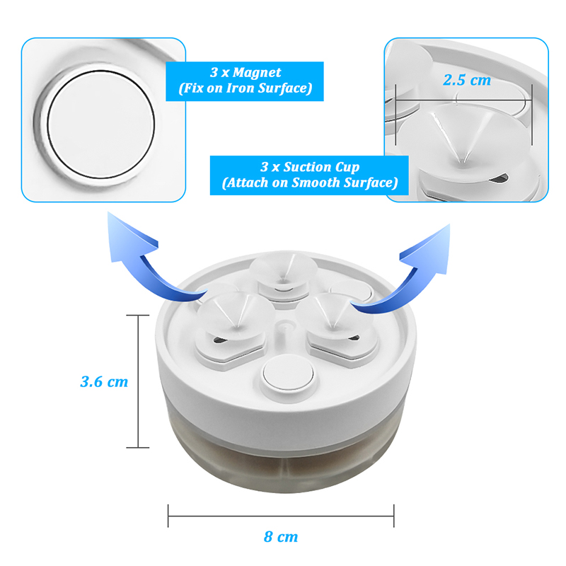 Eintauchung LED -leuchten Mit RF Remote IP68 Wasserdichte Teichleuchten, Farbwechsel Unter Wasserlicht - 1 Licht 1 Fernbedienung