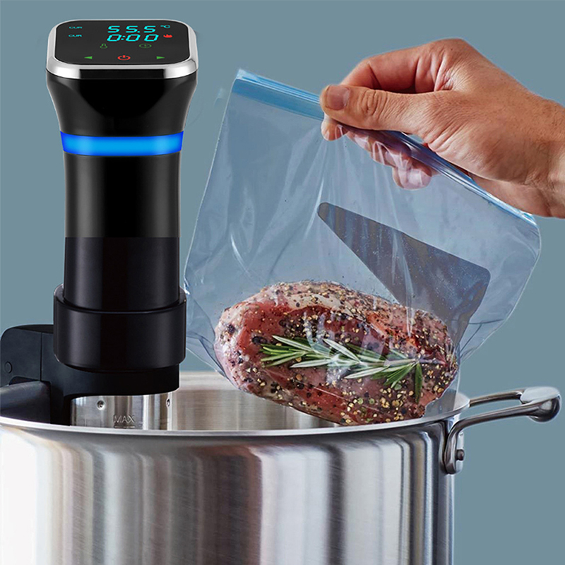 Cauculaciononador De La Cocina De La Inmersión De Sous De La Alimentació De Vacvia De 1100W COCINA PRECISA CON LA PANTALLA LED [Certada Fda], Enchufe De La Ue