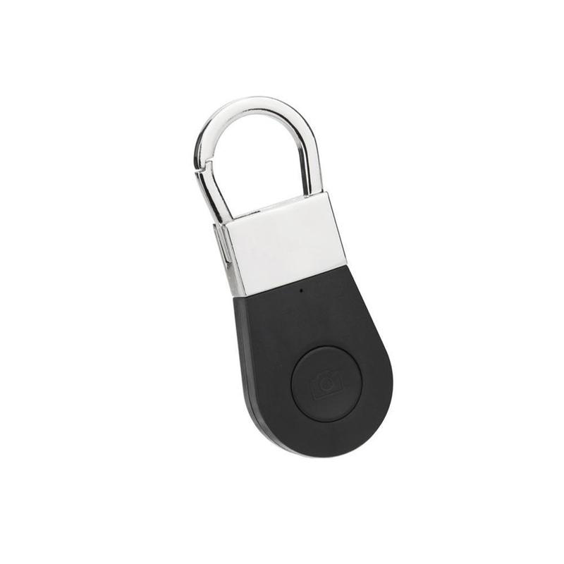 Smart Bluetooth Tracker Key Finder Artículo Localizador PET Wallet Finder Para IOS Android - Negro