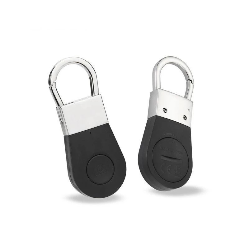 Smart Bluetooth Tracker Key Finder Artículo Localizador PET Wallet Finder Para IOS Android - Negro