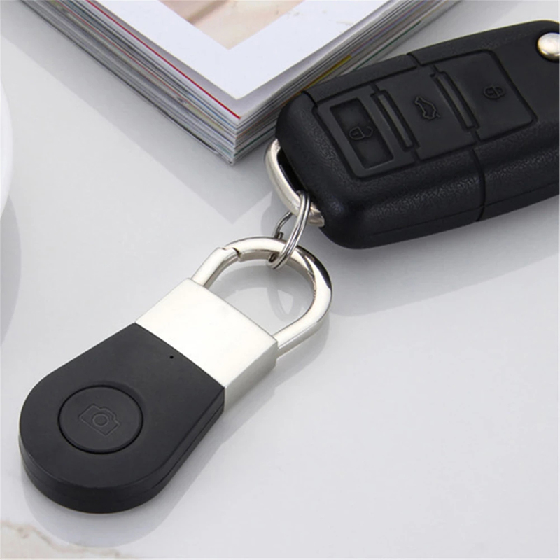 Smart Bluetooth Tracker Key Finder Artículo Localizador PET Wallet Finder Para IOS Android - Negro