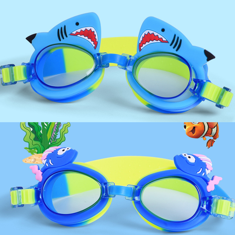 Lunettes De Natation Des Enfants Lunettes Antibrouillard Lens Clair Pour Les Enfants - Sirène