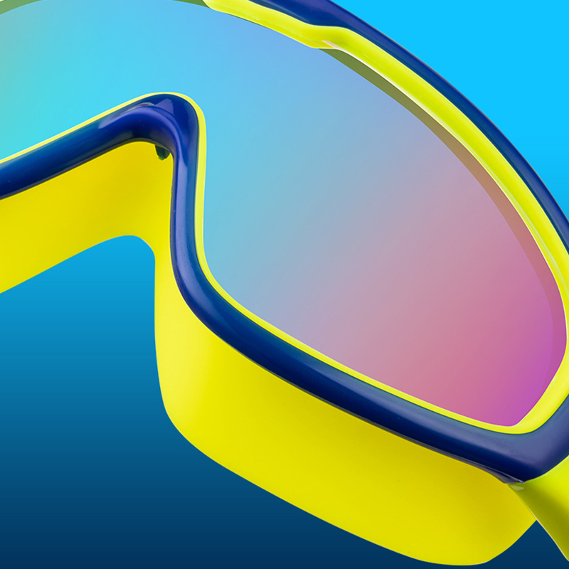 Niños Gafas de Natación Para Natación - Cian / Amarillo