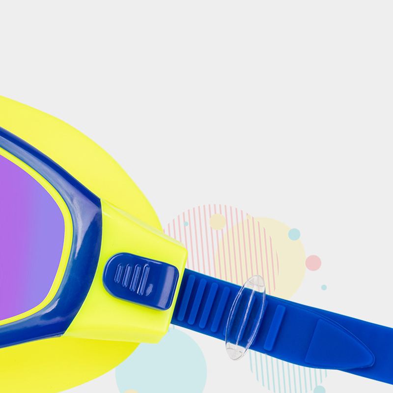 Niños Gafas de Natación Para Natación - Cian / Amarillo