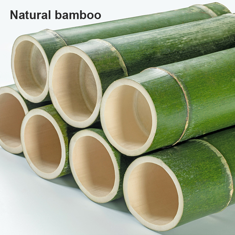 Planta De Bambu Stand Múltiplo De Vaso De Vaso De Vasos Plantador Plantador Prateleira De Exibição - Comprimento De 3 Camadas / Marrom / 100cm