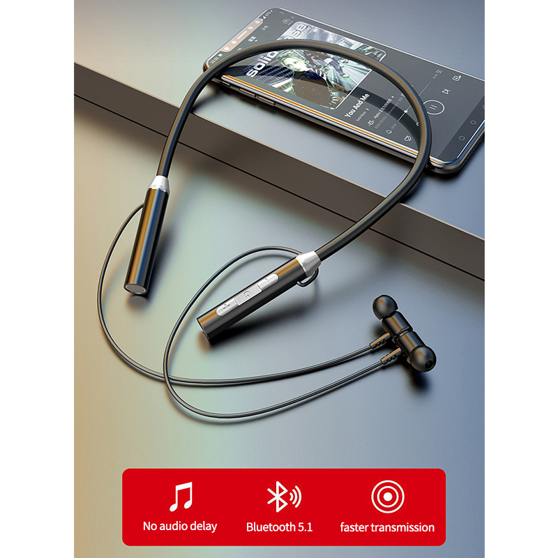 Auricolari Bluetooth Auricolari Wireless BT-63 Con Cuffia Per Microfono HD - Bianca