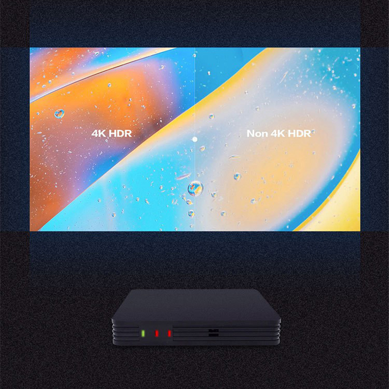 S905l / X96 Pro TV 4K HD Game Média Player 2g + 8g Android 9.0 Smart Set Top Box - Plug Black / us