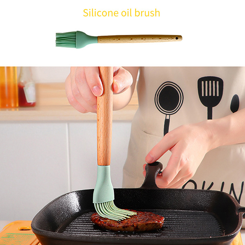 12 Pezzi/set Di Utensili Da Cucina In Silicone Kit Cucina Per Cucina Per Cucina Antiaderente Set Di Cucchiai Spatola (senza Certificazione FDA) - Rosa