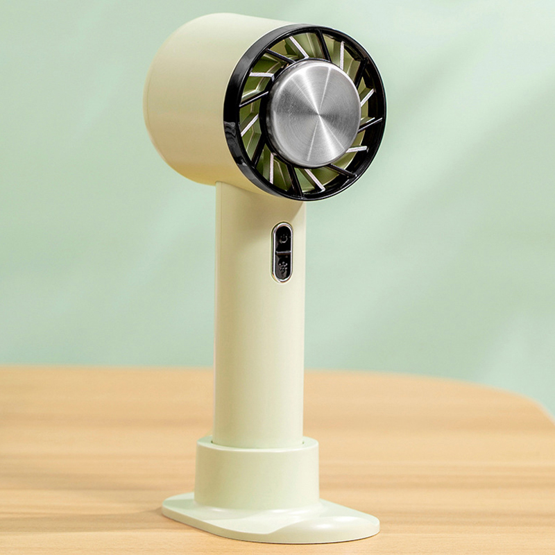 Mini - Ventilateur Portatif Alimenté Par Batterie - Vert