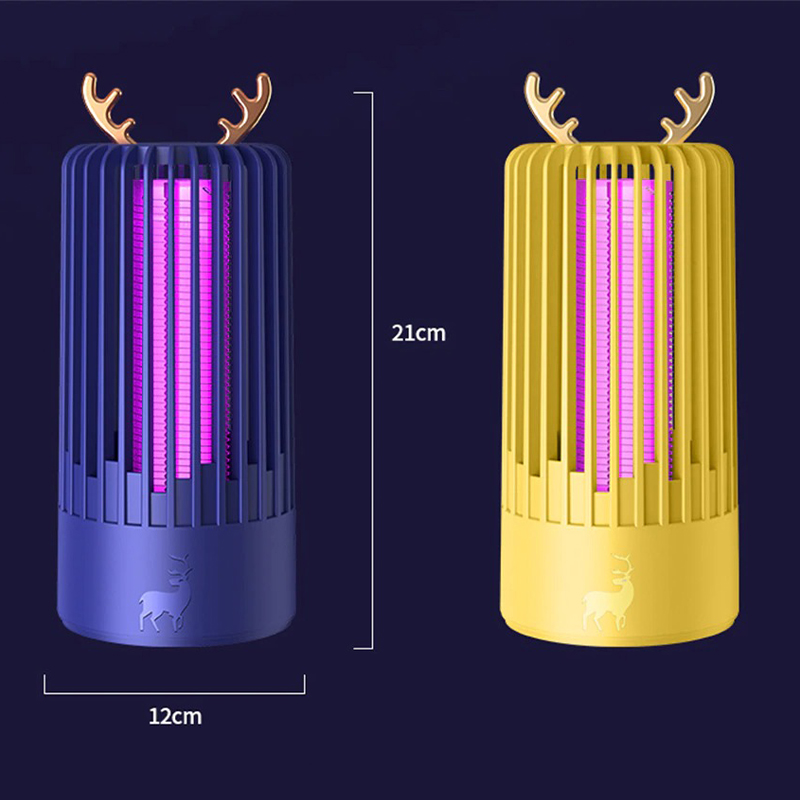 Mosquito Bug Zapper Mosca Mosquito Killer Lâmpada Elétrica Armadilha De Insetos Ao Ar Livre Indoor Bug Catcher - Safira