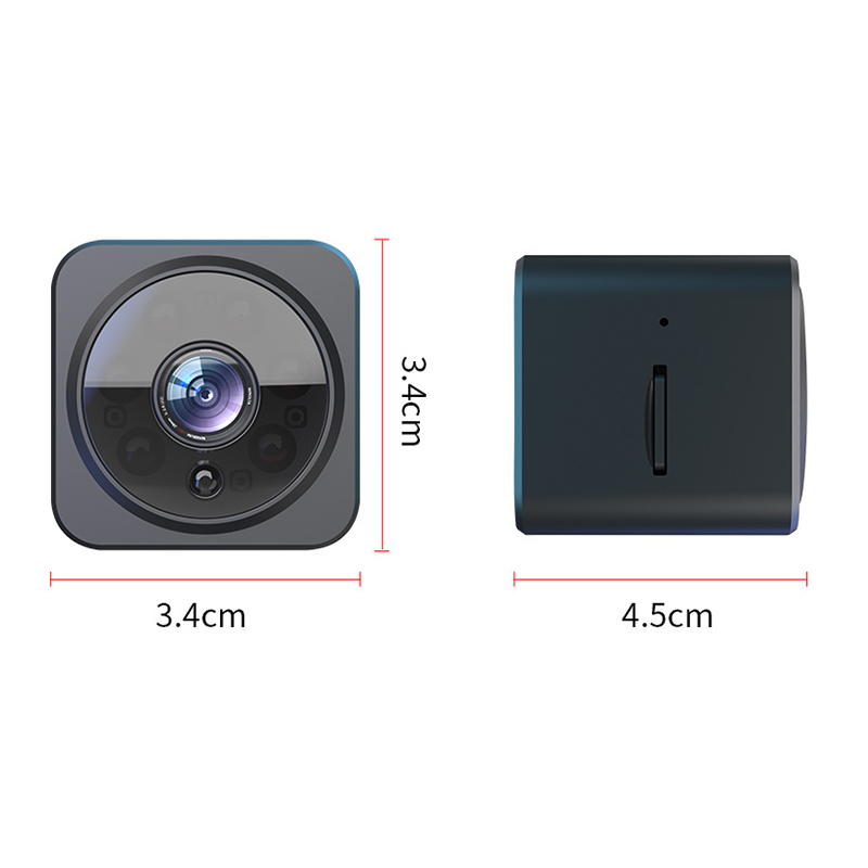 AS02 HD 1080p Mini wi -fi IP -наблюдение Камера Ночная Версия Беспроводной Голосовой Регистр Веб -камера