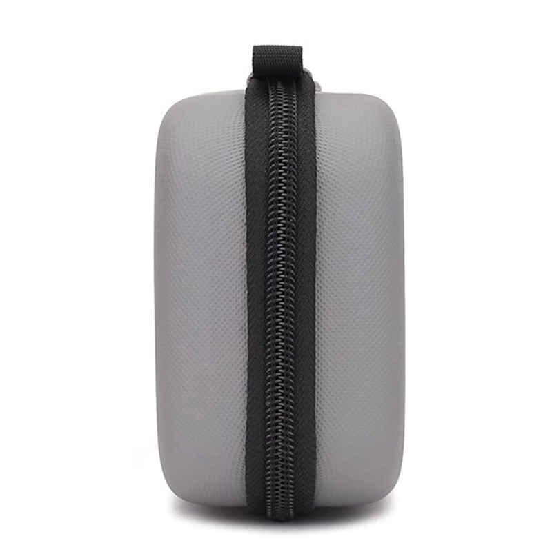 Borsa di Stoccaggio di Hibloks Per DJI Azione 2 Sport Sports Cameratura Zipper Case di Trasporto - Grigio