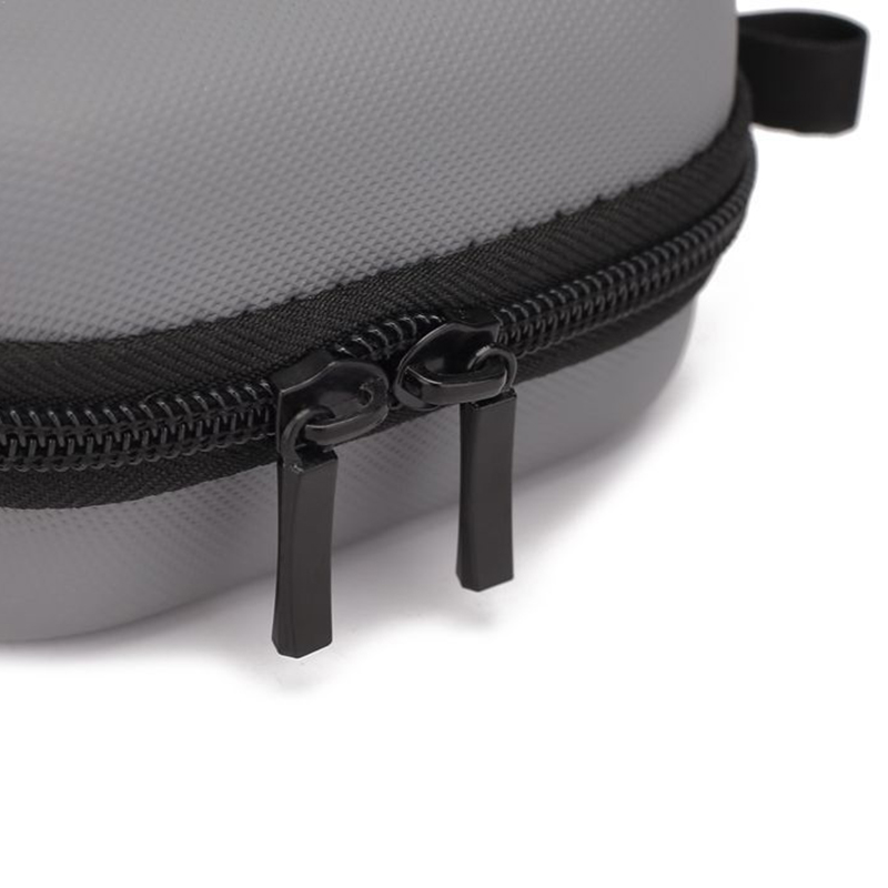 Borsa di Stoccaggio di Hibloks Per DJI Azione 2 Sport Sports Cameratura Zipper Case di Trasporto - Grigio