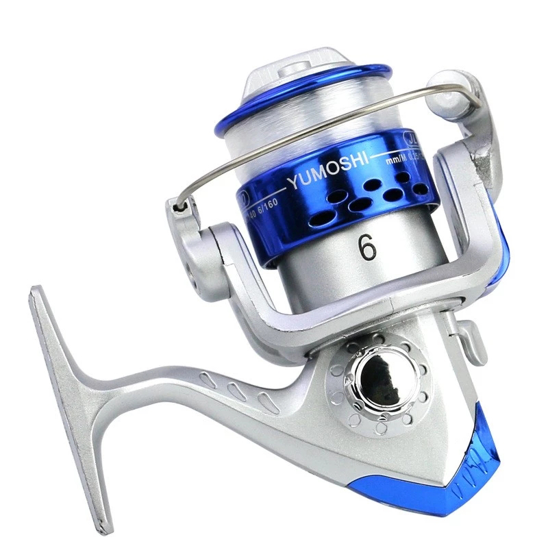 Yumoshi JL3000 5.2: 1 Rueda de Carrete de Pesca Giratoria Intercambiable Para Luya Rod