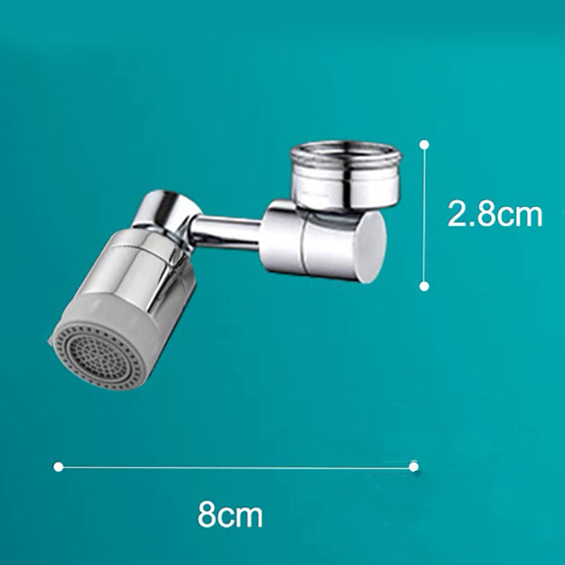 Wasserhahn-extender-anti-staub Langlebig 1080 Grad Rotierender Spritzfilter-wasserhahnbelüfter - Normal