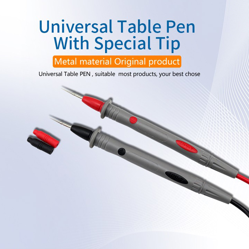 2pcs Universal Digital Multimeter Test Leads Nadelspitzen -sondenstift Elektrisches Zubehör